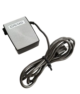 Vintage CRAIG Cassette Recorder / Dictaphone Microphone Cord w Two-Prongs - Picture 1 of 4