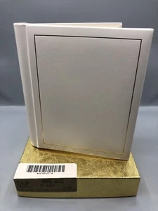 Álbum de Boda De Colección Taprell Loomis Desfile Blanco 57 Álbum APARW57 Hecho en EE. UU. - Imagen 1 de 13