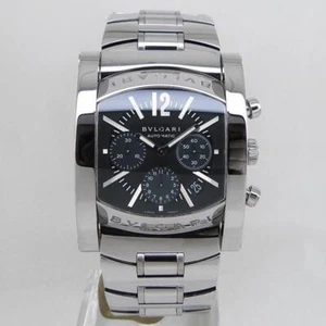BVLGARI Reloj AA48SCH Ashoma Cronógrafo Azul-gris Dial SS Automático 48 x 38mm - Imagen 1 de 6