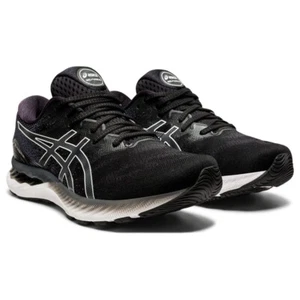 Asics Gel-Nimbus 23 running shoes for Men's Black/White 9.5 US Wide 2E - Picture 1 of 9