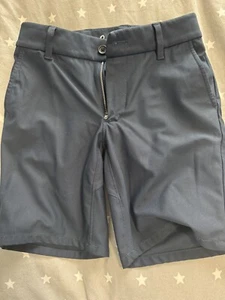 Johnie O Boys 8 Shorts Performance Prep Navy Blue - Picture 1 of 3