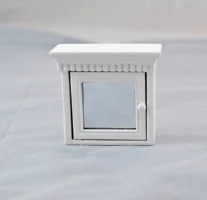 Medicine Cabinet T5031 miniature dollhouse furniture wooden 1pc 1/12 scale - Picture 1 of 4