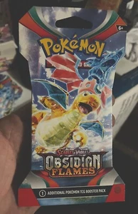 Pokemon Scarlet & Violet Obsidian Flames Booster Pack - Picture 1 of 2