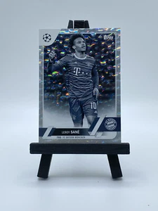 2022-23 Topps UEFA Club Competitions #196 Leroy Sane 019/150 Black White Icy SP - Picture 1 of 2