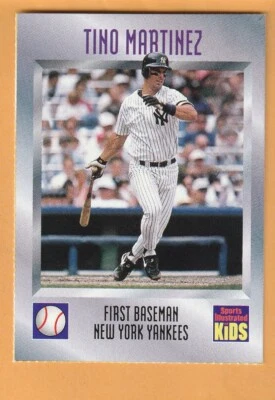 Tino Martinez New York Yankees 1997 Sports Illustrated for Kids #613 3H - Image 1 of 2
