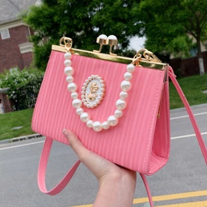 Hochzeit Abendtasche mit Perlen elegante Tasche für Damen Bankett Mode Handtasche - Bild 1 von 17