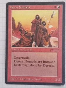 Desert Nomads * Arabian Nights Englisch * Magic the Gathering MtG - Bild 1 von 2