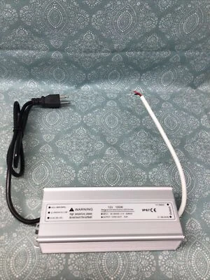 Will Impermeable Ip67 Fuente de Alimentación LED Driver Transformador 100w 110v Ac a 12v Dc  Foto 1 de 3