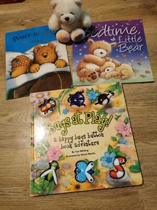 Bedtime Little Bear book Bundle Of 4 Peace At Last Bugs At Play & A Little π» - Picture 1 of 3