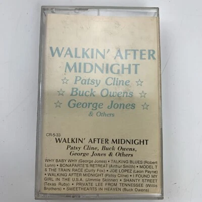 Walkin After Midnight Patsy Cline Buck Owens George Jones (Cassette) - Image 1 of 2