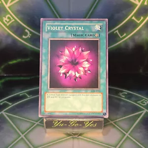 LOB-E033 Violetter Kristall YuGiOh Karte - Bild 1 von 1