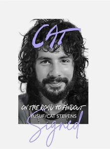 CAT STEVENS SIGNED HANDSIGNIERT CAT ON THE ROAD YUSEF ISLAM 1. AUFLAGE BUCH - Bild 1 von 1