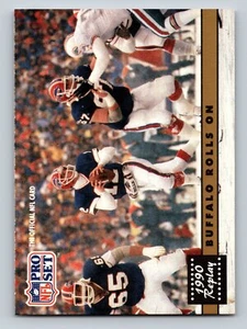 1991 Pro Set #341b Buffalo Rolls On - Picture 1 of 2