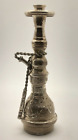 Vintage Arabian Silver Decorative Hookah Shisha Pipe - 86g