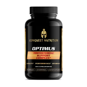 Conquest Optimus natürlicher Testosteron Booster für Männer - 90 Veggie Kapseln - Bild 1 von 16