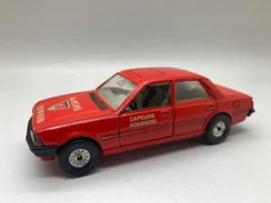 CORGI PRE PRODUCTION POMPIERS PEUGEOT 505 WITH SAMPLE DECALS 1/36 - Picture 1 of 11