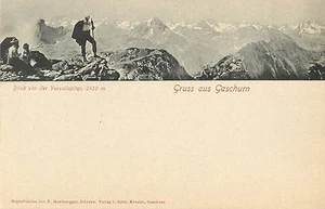 Hikers Atop A Peak, saludo de Gaschurn, Austria - Imagen 1 de 2