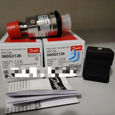 DANFOSS MBS 33M 060G3126 Pressure Transmitter Brand NEW - Image 1 of 2