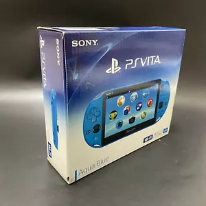Sony PSVITA Pch-2000za23 PlayStation Vita - Aqua Blue JP Japan - Picture 1 of 12
