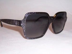 NEW JIMMY CHOO SUNGLASSES JC 5005 5041T3 BLACK/GRAY POLARIZED 55mm AUTHENTIC - Picture 1 of 7