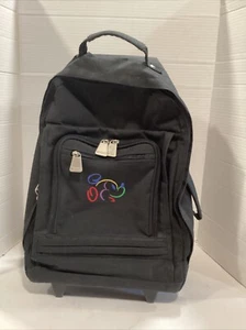 Walt Disney World Soft Rolling Backpack /Luggage Bag Carry On Mickey Mouse - Picture 1 of 6