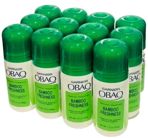 OBAO GARNIER DEODORANT- BAMBOO FRESHNESS- 2.3 OZ. #12 PIECES (FOR MEN & WOMAN) - Picture 1 of 1