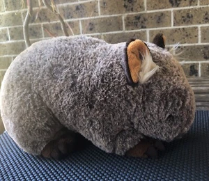 Wombat Tomfoolery Minkplush "Rosie " 47 Cmx 43 Tummy Stuffed Animal Toy News - Picture 1 of 8