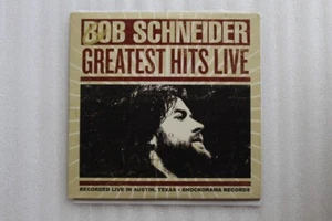 Bob Schneider Greatest Hits Live CD Rare Limited Edition - Picture 1 of 2