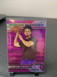 Upper Deck 2023 Goodwin Champions #P40 Caleb Williams RC (onda rosa platino) - Foto 1 di 2