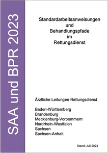 SAA BPR 2023 Rettungsdienst Handlungsempfehlungen NEUAUFLAGE - Bild 1 von 5