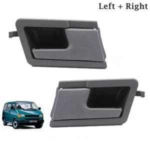 2pcs Front Left Right Inner Door Handle For Volkswagen T4 Transporter 1990-02 - Picture 1 of 8