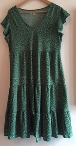 Max Studio Green Ditsy Print Ladies Dress. Size M. New No Tag. - Picture 1 of 5