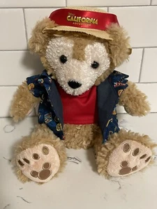 Disney Parks DUFFY Bear Plush Animal Rare Disney California Adventure Park - Picture 1 of 5