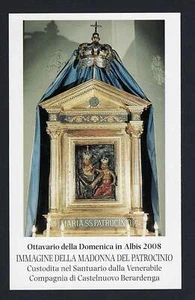 SANTINO Madonna Holy Card Images Pieuses Heiligenbild Madonna del Patrocinio - Foto 1 di 1
