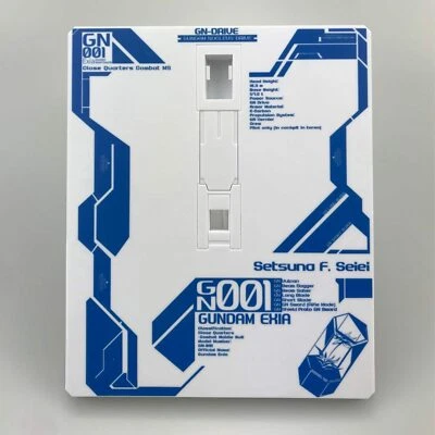 MB style Figure Display Base for Bandai MB MG 1/100 GN-001 EXIA Gundam Model - Image 1 of 4
