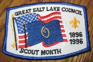 Boy Scout Patch Vintage Great Salt Lake Scout Month Bsa - Picture 1 of 1
