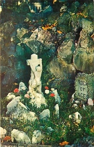 Ave Maria Grotte Gärten Cullman Alabama AL Bruder Joseph Zoettels Postkarte - Bild 1 von 2