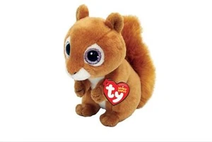 TY Beanie Babies 15cm peluche scoiattolo Squirrel - Foto 1 di 1