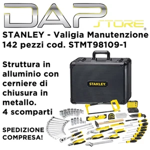 STANLEY - Valigia kit manutenzione cod. STMT98109-1 - completa di 142 attrezzi! - Foto 1 di 5