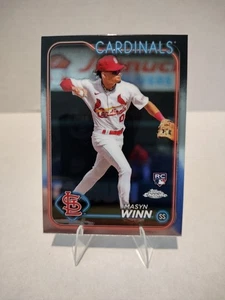 2024 Topps Chrome Masyn Winn RC #189 St. Louis Cardinals - Picture 1 of 2