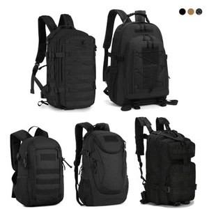 12L 20L 25L 30L 40L Military Tactical Backpack Molle Army Rucksack Outdoor Bag - Picture 1 of 32