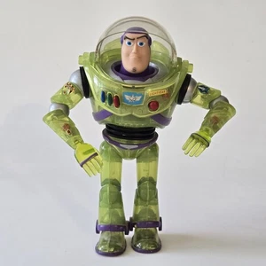 Toy Story Buzz Lightyear Interstellar Crystallic Fusion Transparent Green Works - Picture 1 of 7