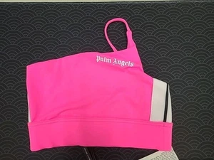 New Palm Angels Track One Shoulder Top Fuschia Size XSmall - Picture 1 of 4