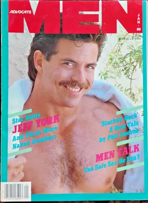 RARE Advocate MEN Jan. 1986 ,Vol 2 #4 VTG Gay Male Physique Photos & Stories - Image 1 of 4