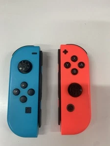 Nintendo Switch Neon-Rot & Blau Links & Rechts JoyCon - Defekt - Bild 1 von 2
