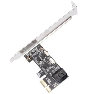 2 SATA interfaces Port SATA III Expansion Controller Adapter Card 6G - Photo 1/9