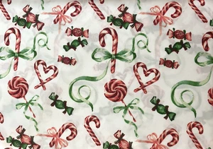 Good Tidings 3-teiliges Lakenset Twin Zuckerstange Weihnachten Urlaub Bettwäsche - Bild 1 von 4