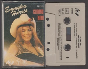 Emmylou Harris Glidind Bird Cassette K7 Tape Mc - France Vogue 80's - Madcjay - Foto 1 di 1
