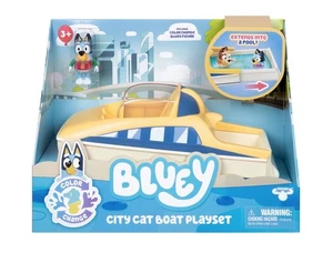 Bluey Friends - City Cat Boat Playset - New - AU Seller - Bild 1 von 3