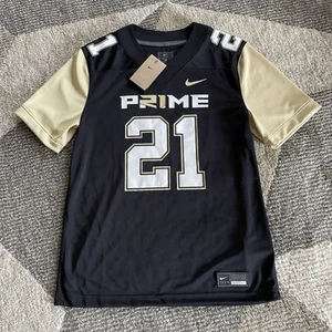 Herren Nike Coach Prime #21 Deion Sanders 2.0 schwarz Trikot Colorado Größe Medium neu mit Etikett - Bild 1 von 5
